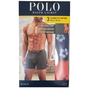 Polo Ralph Lauren Boxer Briefs 3 Pairs NWT